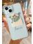 Apple iPhone Modelleri Uyumlu Çiçekler Desenli FLOWER13 Şeffaf Silikon Kılıf 1