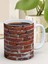 Baskılı Kupa Bardak Seramik Mug - Tuğla Duvar 1