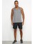 Miler Dri Fit Running Tank Top Grey Erkek Koşu Atleti Gri 4