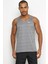 Miler Dri Fit Running Tank Top Grey Erkek Koşu Atleti Gri 5