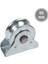 RMT080 Sürgülü Demir Kapı Için Tablalı Ray Makarası 80 mm 1