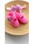 Vavbaby Barbie Pink - Pembe Kız Bebek Bandana ve Ayakkabı 0-6 Ay Şirin Sevimli Rahat Yumuşak Taban 1