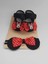 Vavbaby Minnie Siyah Renk Kız Bebek Bandana ve Ayakkabı 0-6 Ay Şirin Sevimli Rahat Yumuşak Taban 2