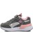 729-25K-P Füme-Pembe Çocuk Spor Ayakkabı 2