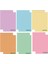 A4 Plastik Kapak ( Dikişli ) Defter 40 Yaprak Pastel Kareli - 12 Adet 1