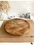 Yuvarlak Doğal Ahşap Sunum Tabağı Ayaklı Düz Ahşap Sunumluk(Beyaz ÇAM)(ÇAP:28CM Yük:6,5cm) 2