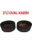 Oval Yükseltme Pandizot Yükseltme 2 ADET Oval Yükseltme Kayık Yükseltme Midrange,Hoparlör Uyumlu 3