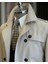 Italyan Stil Slim Fit Mevsimlik Erkek Trençkot Mont Taş T11335 4