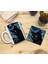 Kediler ve Sanat/van Gogh Yıldızlı Gece The Starry Night Set 8 - Standart Kupa-Taş Bardak Altlığı 6 2