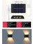 Modern 6ledli Solar Duvar Lamba Dekorasyon Aydınlatma Aplik Güneş Enerji Gün Işığı 2 Li Set 4
