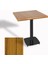 Tokyo Werzalit Kare Masa 80x80 (Esb) - Real Teak 1