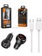 Araç Şarj Cihazı C503Q Type C Hızlı Şarj Özellikli 36 W 2 USB - Qc 3.0 Akıllı Metal Şarj Başlığı 1