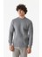 Yazı Baskılı Dik Yaka Sweatshirt 4