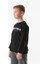 Yazı Baskılı Bisiklet Yaka Erkek Çocuk Sweatshirt 3