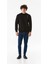 Fermuarlı Straight Jean Pantolon 1