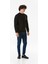 Fermuarlı Straight Jean Pantolon 3