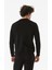 Yazı Baskılı Bisiklet Yaka Sweatshirt 5
