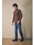 Fermuarlı Straight Jean Pantolon 1