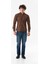 Fermuarlı Straight Jean Pantolon 3