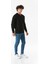 Fermuarlı Straight Jean Pantolon 3
