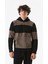 Renk Bloklu Kapüşonlu Kanguru Cepli Polar Sweatshirt 4