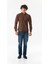 Fermuarlı Straight Jean Pantolon 3