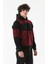 Renk Bloklu Kapüşonlu Kanguru Cepli Polar Sweatshirt 4