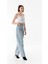 Kemerli Yüksek Bel Slouchy Jean 3