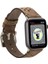 Vigo Sport Toka Apple Watch Deri Kordon 42/44MM G2 Kahve 2