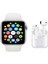 Akıllı Saat T500 Plus + Kablosuz Kulaklık Ikili Set Ios Android Watch 1