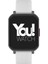 F12-YF122 You Black & Grey Silicon Unisex Kol Saati 2