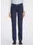 Normal Bel Boru Paça Regular Fit Koyu Mavi Kadın Denim Pantolon Gj G08 Mıd Rıse Stra - Eco Recy Co 2