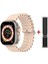 Watch 8 Ultra Bej Akıllı Saat Iphone ve Android Tüm Telefonlara Uyumlu 2