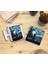 Kediler ve Sanat/van Gogh Yıldızlı Gece The Starry Night Set 9 - T Kulplu Fincan Kupa-Taş Bardak Altlığı 1 2