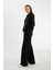 Coool Wide Leg Geniş Bol Paça Eşofman Altı Beli Lastikli Bağcıklı Cepli Basic Düz B3345AX24WN 2