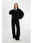 Coool Wide Leg Geniş Bol Paça Eşofman Altı Beli Lastikli Bağcıklı Cepli Basic Düz B3345AX24WN 3