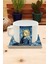 Kediler ve Sanat/van Gogh Yıldızlı Gece The Starry Night Set 4 - Fincan Kupa-Taş Bardak Altlığı 5 1