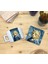 Kediler ve Sanat/van Gogh Yıldızlı Gece The Starry Night Set 4 - Fincan Kupa-Taş Bardak Altlığı 5 2
