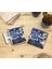 Kediler ve Sanat/van Gogh Yıldızlı Gece The Starry Night Set 9 - T Kulplu Fincan Kupa-Taş Bardak Altlığı 7 2