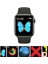 Apple Iphone 11,12 Pro Max Uyumlu Watch 6 Series Akıllı Saat + Siyah Pro5 Bluetooth Kulaklık 2