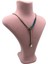 Yerli Üretim Londra Model Süet Kumaş Pembe Renk 28/ 22 cm Kolye Sergileme Mankeni 1
