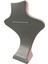 Yerli Üretim Londra Model Süet Kumaş Pembe Renk 28/ 22 cm Kolye Sergileme Mankeni 2