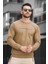 Friends Baskılı Slim Fit Likralı Sıfır Yaka Erkek Sweatshirt 1