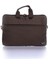 PLEVR22474 Kahverengi Unısex Laptop Çantası 1