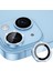 Apple iPhone 15 / 15 Plus Için Kamera Koruyucu Taşlı ve Metal Lens Koruyucu 1