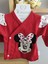 Minilkabebe Minnie Mouse Hastane Çıkış Seti 5 Parça Kırmızı 2