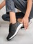 Unisex Kışlık Mevsimlik Sneaker Rahat Taban Günlük Kadın Erkek Cilt Sneaker Spor Ayakkabı 1