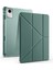 Lenovo Tab M11 TB-330FU Uyumlu Kılıf 3 Farklı Stand Kalemlikli Tri Folding Tablet Kılıfı 1