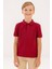 Ku Basıc 11KDS03 4pr Bordo Erkek Çocuk Kısa Kol T-Shirt 2