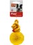 Karlıe Ipli Plastik Top Köpek Oyuncağı Sarı 16CM Gnzrz 2